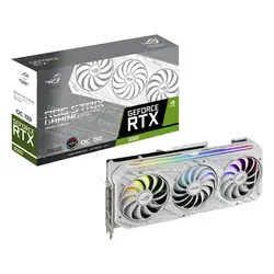 کارت گرافیک استوک RTX-3080 ASUS ROG STRIX OC 10G WHITE EDITION