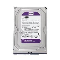 هارد اینترنال وسترن دیجیتال Purple wd10purz ظرفیت 1 ترابایت گارانتی اصلی