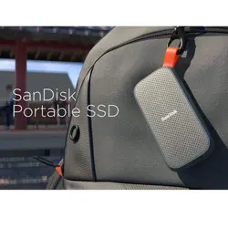 اس اس دی اکسترنال سن دیسک مدل PORTABLE E30 ظرفیت 480 گیگابایت