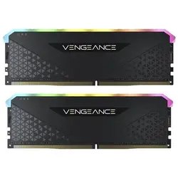 رم دسکتاپی Corsair Vengeance RGB RS 16GB Dual DDR4 3200MHz