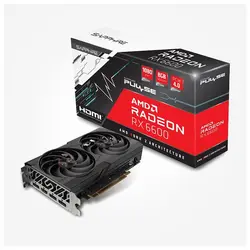 کارت گرافیک سافایر مدل PULSE RX 6600 XT 8 گیگابایت استوک