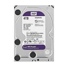 هارد وسترن دیجیتال 4 ترابایت بنفش استوک / Western Digital 4TB Purple