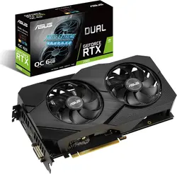 کارت گرافیک ایسوس مدل DUAL-RTX2060-O6G-EVO آکبند