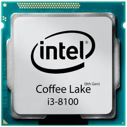 پردازنده Intel Core i3 8100 (تری)
