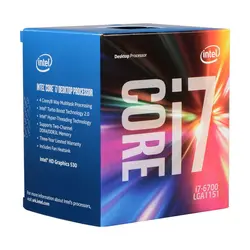 پردازنده INTEL CORE i7 6700 BOX (پک باز شده)