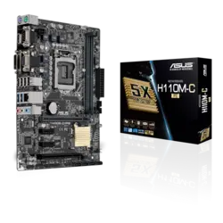 مادربرد استوک ASUS H110 M-C (بدون پنل)