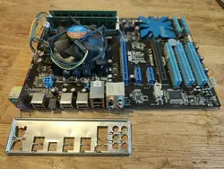 باندل نسل یک ASUS H55 به همراه i3 540 و 4 گیگ رم و فن