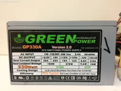 پاور استوک POWER GREEN 330A فن کوچیک