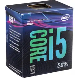 سی پی یو i5 8400 BOX آکبند