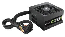 پاور استوک CORSAIR CS750M نیمه ماژولار
