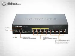 سوییچ دی لینک 8پورت مدل DES-1008P  آکبند