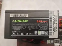 پاور استوک GREEN 635B-US همراه با تبدیل 6+2 پین