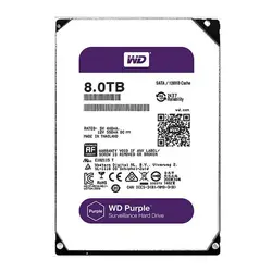WD 8TB PURPLE کارکرده
