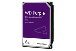 هارددیسک اینترنال وسترن دیجیتال سری Purple مدل WD60PURZ ظرفیت 6 ترابایت
