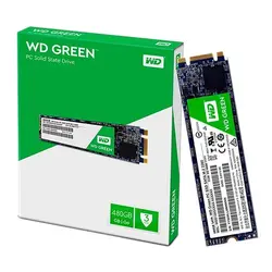 480G Western Digital GREEN WDS480G1G0B M.2 کارکرده
