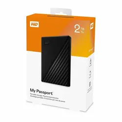 هارد اکسترنال WD MY PASSPORT 2TB کم کارکرد