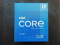 i7 11700k box