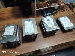 15 عدد هارد 160 الی 500 گیگ