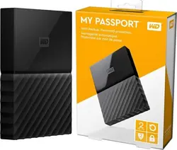 هارد اکسترنال وسترن دیجیتال  ظرفیت 2 ترابایت MY PASSPORT