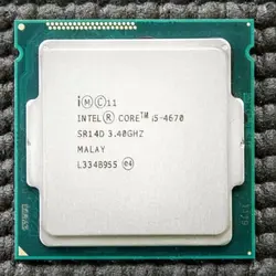 سی پی یو i5 4670 سوکت 1150 نسل 4