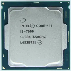 سی پی یو اینتل مدل Core i5- 7600 (تری)