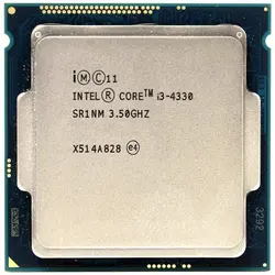 پردازنده intel i3 4330 سوکت LGA 1150 (استوک) - شهرکامپیوتر