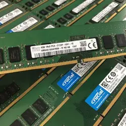 رم دسکتاپ RAM 4G DDR4 (استوک) - شهرکامپیوتر