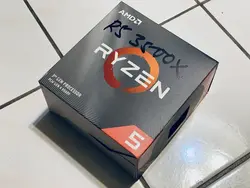 سی پی یو AMD RYZEN 5 3500X (استوک همراه با باکس و فن) - شهرکامپیوتر