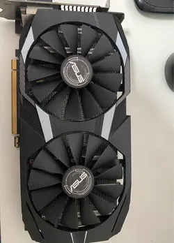 کارت گرافیک ASUS RX580 8G DUAL (استوک) - شهرکامپیوتر