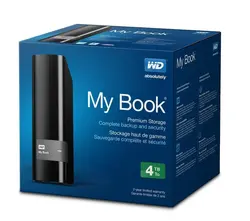 هارد اکسترنال WD MYBOOK 4TB آکبند بدون گارانتی