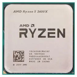سی پی یو RYZEN 5 2600X استوک