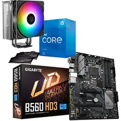 باندل گیمینگ نسل 11/i5 11400+B560HD3+16G RAM+COOLER