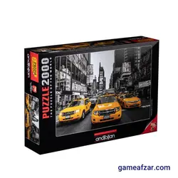 پازل 2000 تکه آناتولین طرح NewYork Taxi