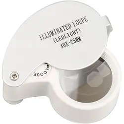ذره بین کوچک تاشو 40X-25MM