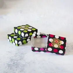 جعبه جواهرات 16 عددی بسته بندی شده مدل توپی متوسط