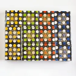 جعبه جواهرات 12 عددی بسته بندی شده مدل توپی بزرگ