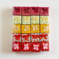 جعبه جواهرات 20 عددی بسته بندی شده مدل پاپیونی کوچک