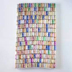 جعبه جواهرات 300 عددی بسته بندی شده مدل طلاکوب کوچک