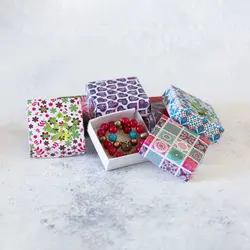 جعبه جواهرات 100 عددی بسته بندی شده مدل معمولی متوسط