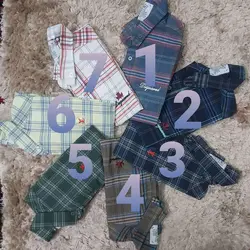 پیراهن چهارخانه ریز