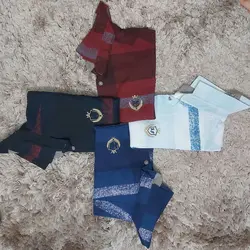 پیراهن چهارخانه درشت