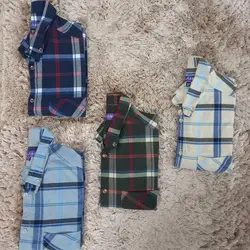 پیراهن چهارخانه سایز بزرگ