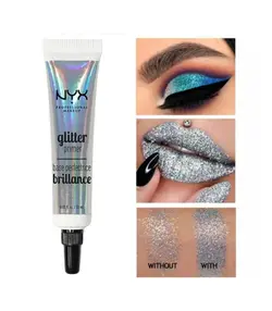 پرایمر و چسب سایه نیکس مدل گلیتر  NYX