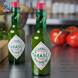 سس فلفل سبز تند tabasco حجم 60 میل