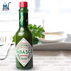 سس فلفل سبز تند tabasco حجم 60 میل