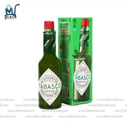 سس فلفل سبز تند tabasco حجم 60 میل