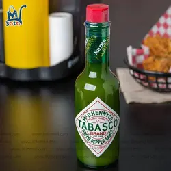 سس فلفل سبز تند tabasco حجم 60 میل