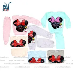 بلوز و شلوار بچه گانه طرح میکی موس مدل TP005