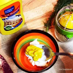 سس خردل آمریکن گاردن 397 گرم