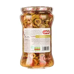 ترشی مخلوط زیتون با فلفل دلمه اصالت مقدار 680 گرم